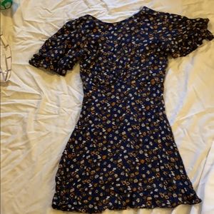 floral print american eagle dress!